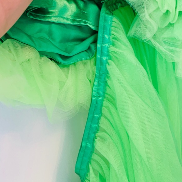 Jovani High Low Lime Green Ombre Prom Dress 172201 - Picture 6 of 8